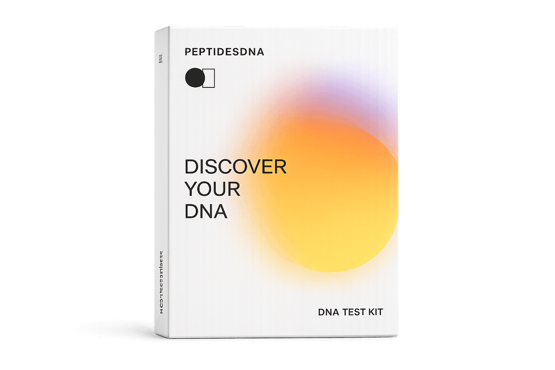 PeptidesDNA test kit box